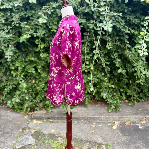 Elegant Floral Cheongsam Top/Tunic - Picture 3 of 10